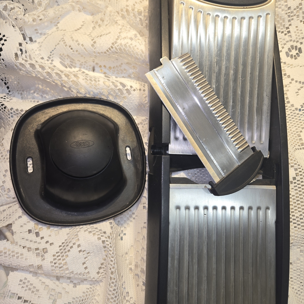 OXO Black and Silver Mandoline Slicer
